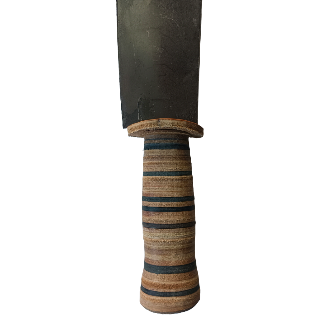 MACHET  RONCOLA RINALDI 135 LAMA 45cm IN ACCIAIO FODERO IN CUOIO MADE IN ITALY5