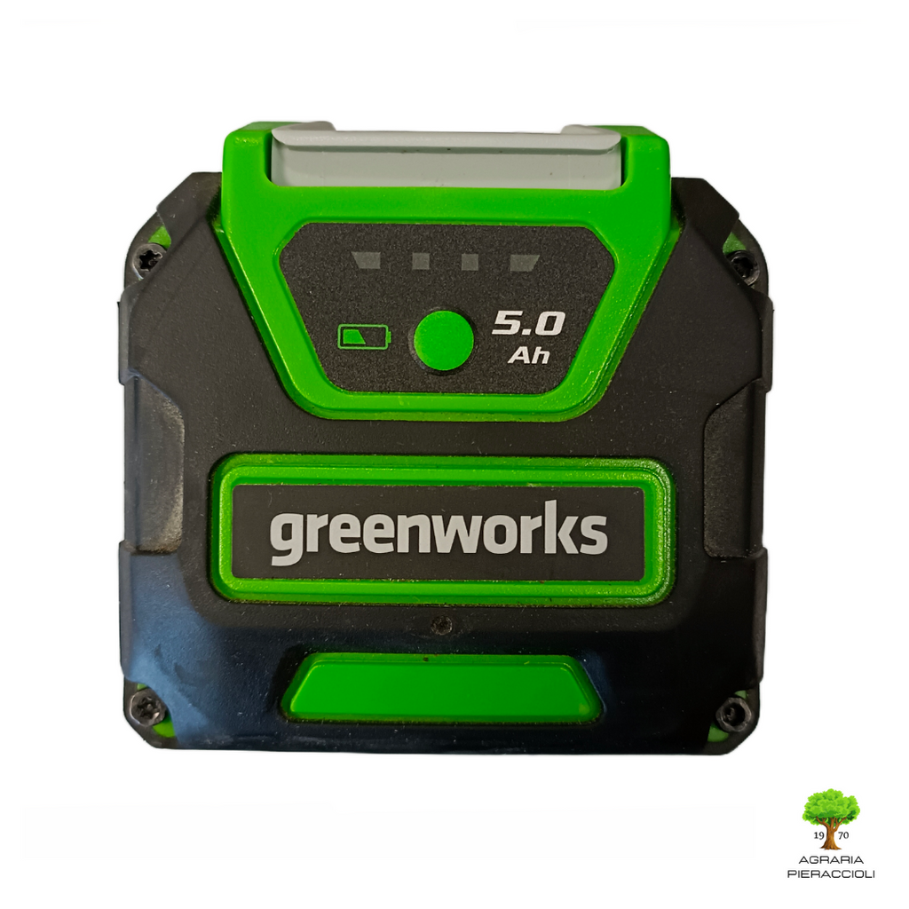BATTERIA AL LITIO GREENWORKS ORIGINALE 40V 5Ah G40B5 - ULTIMA GENERAZIONE!1