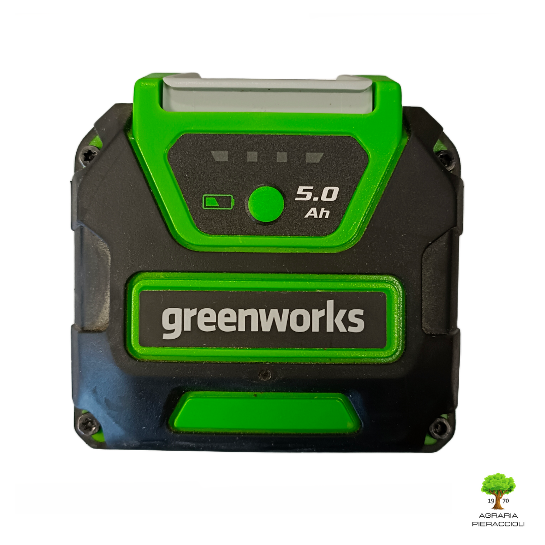 BATTERIA AL LITIO GREENWORKS ORIGINALE 40V 5Ah G40B5 - ULTIMA GENERAZIONE!1