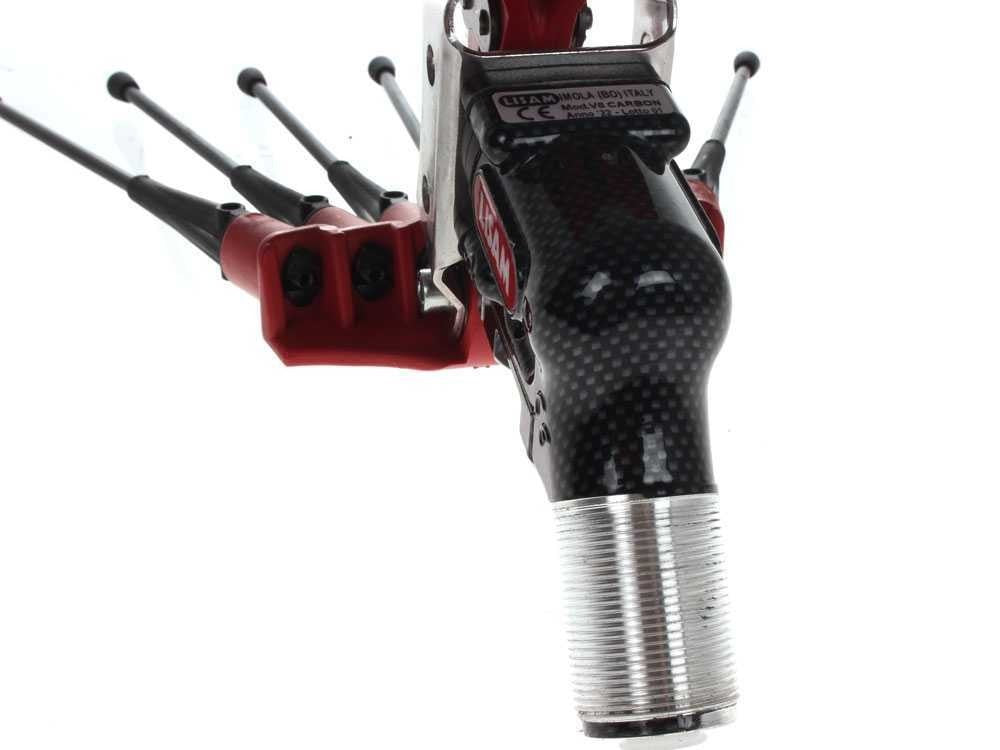 LISAM V8 CARBON SBATTITORE ABBACCHIATORE PETTINE PNEUMATICO RACCOLTA OLIVE5