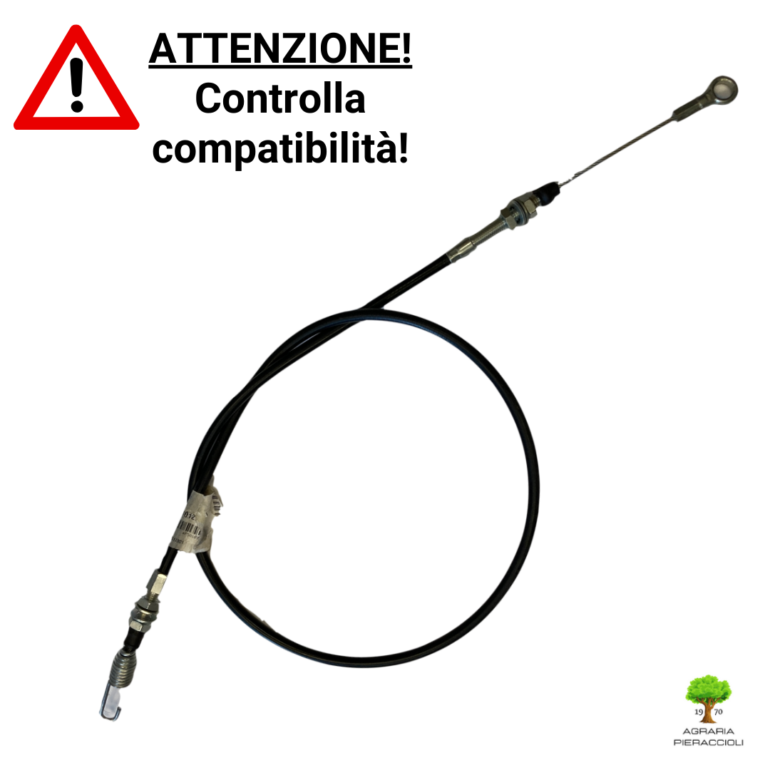 CAVO FRIZIONE FRENO IBEA P5010127 MINITRANSPORTER MOTOCARRIOLA IBT- 251  3010