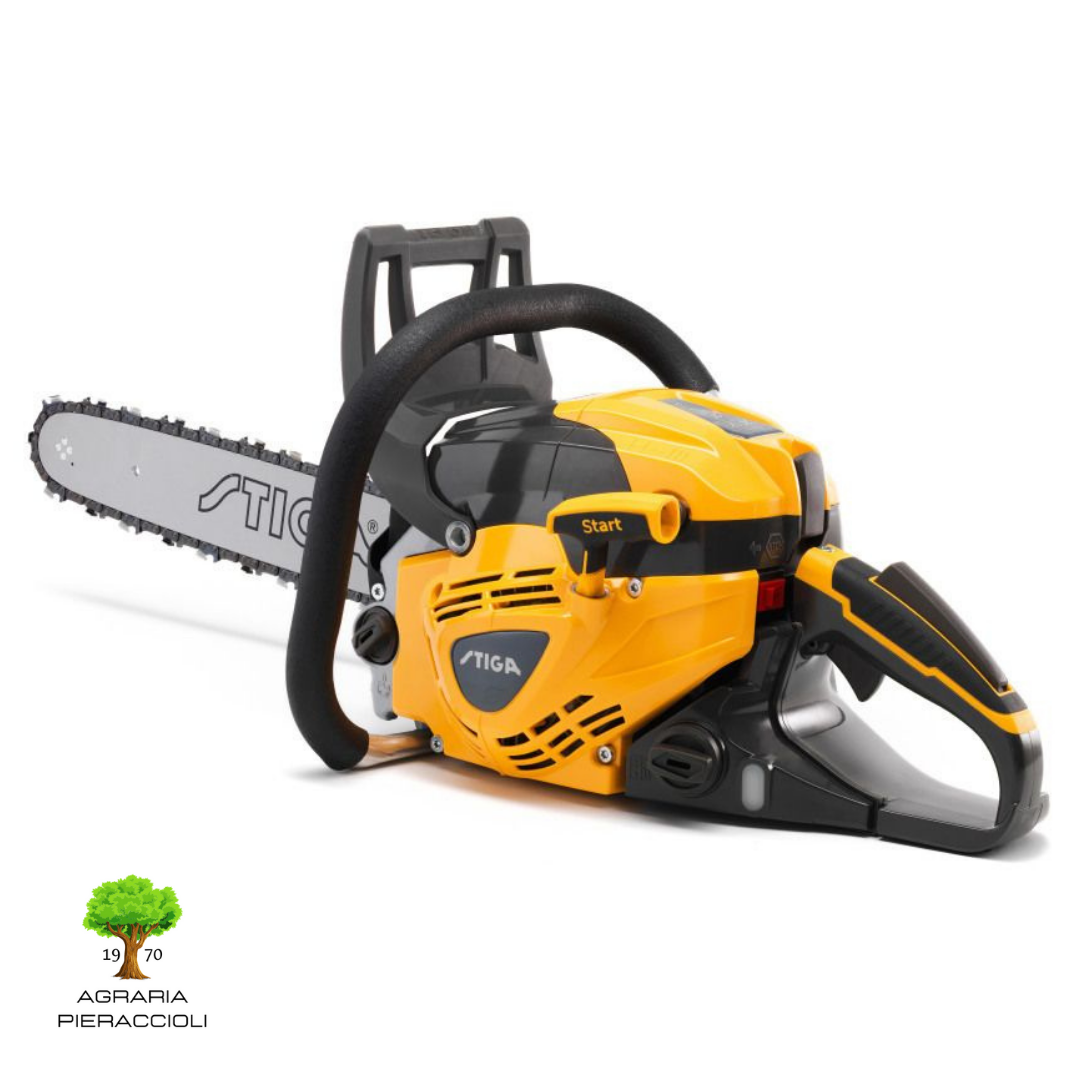 MOTOSEGA A SCOPPIO STIGA SP 466 (18") DA 46,5cc 2,1Kw LUNGHEZZA LAMA 45 cm 0