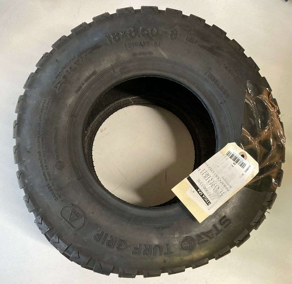 PNEUMATICO STIGA 125590033/0 RICAMBIO ORIGINALE TRATTORINI 18X8.50-8 POSTERIORE0