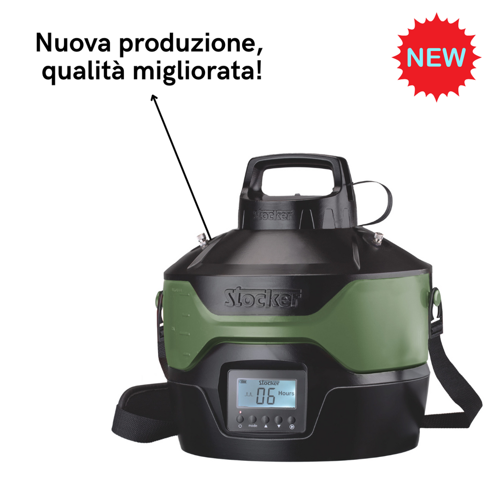 STOCKER GEYSER NEBULIZZATORE LI-ION 4L 12V CON BATTERIA 2,5Ah 5 BAR ANTI ZANZARE1