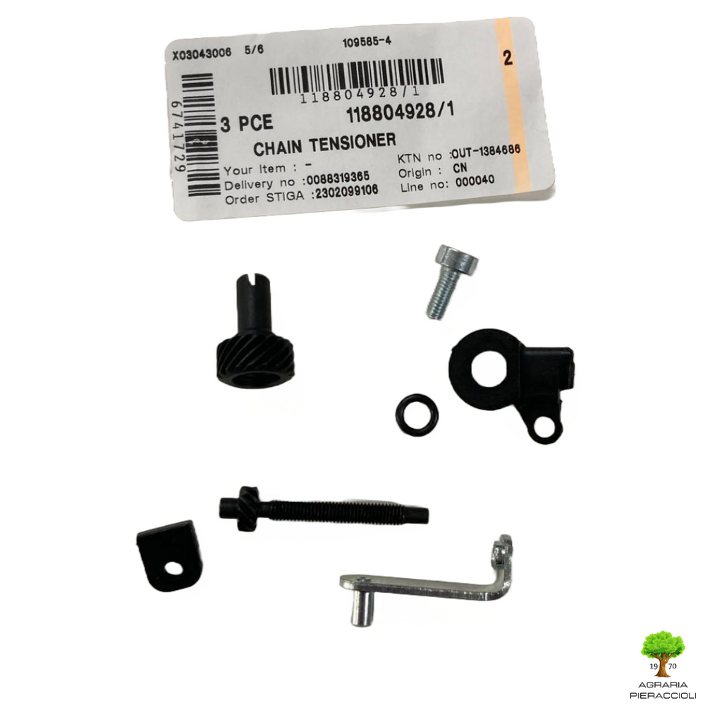 TENDICATENA COMPLETO MOTOSEGA STIGA-ALPINA AC46-52 546-552 CS750-755 SP466-5261