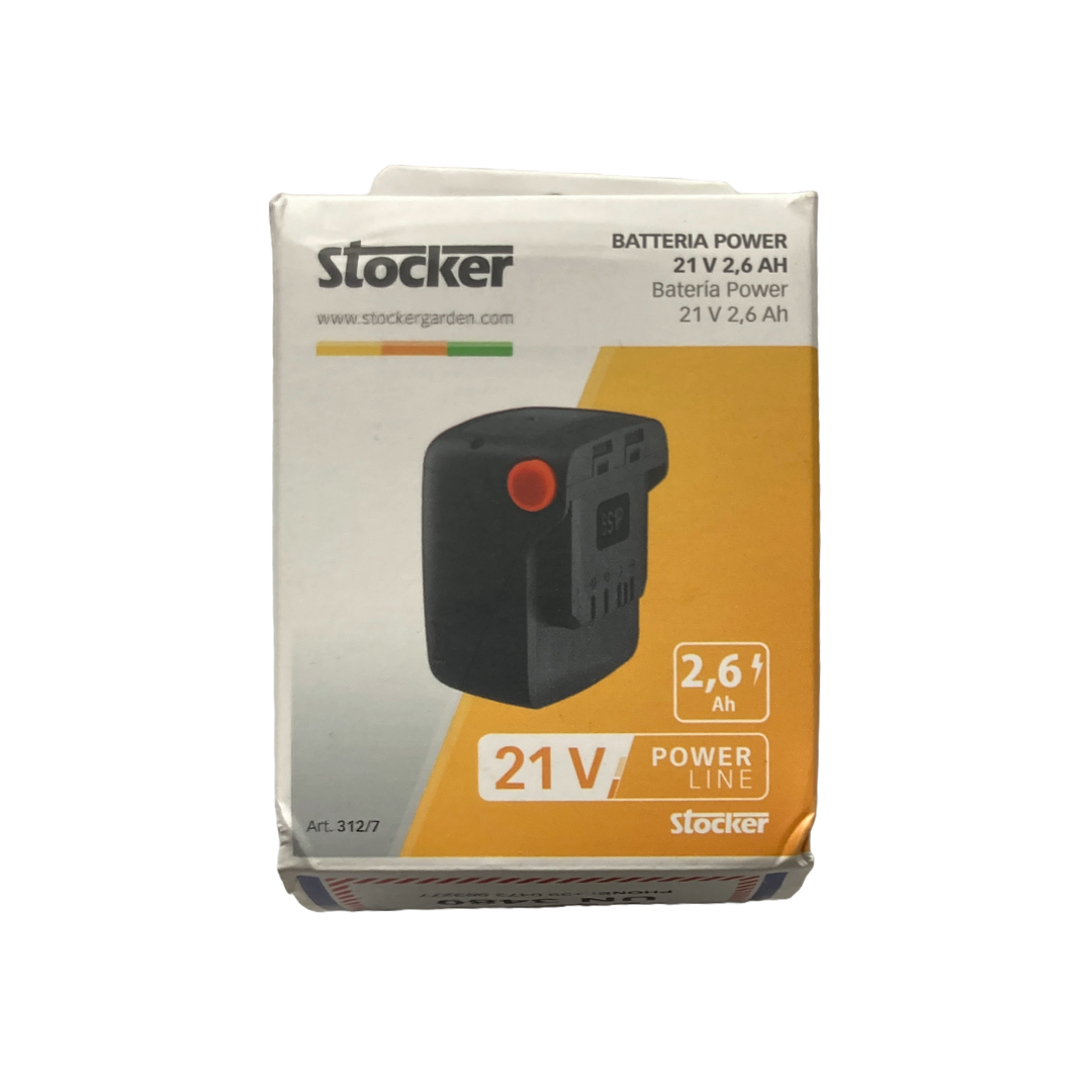 STOCKER BATTERIA ORIGINALE MAGMA SYSTEM 21V 2,6Ah FORBICE MOTOSEGA GEYSER 25L7