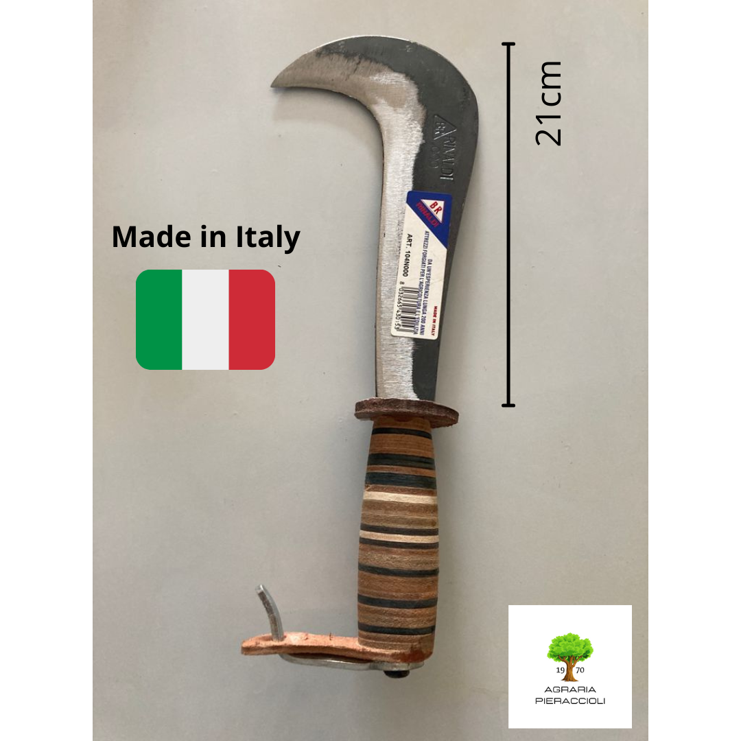 RONCOLA PENNATO RINALDI VARESE ART. 104 N.000 LAMA IN ACCIAIO 21cm MADE IN ITALY5