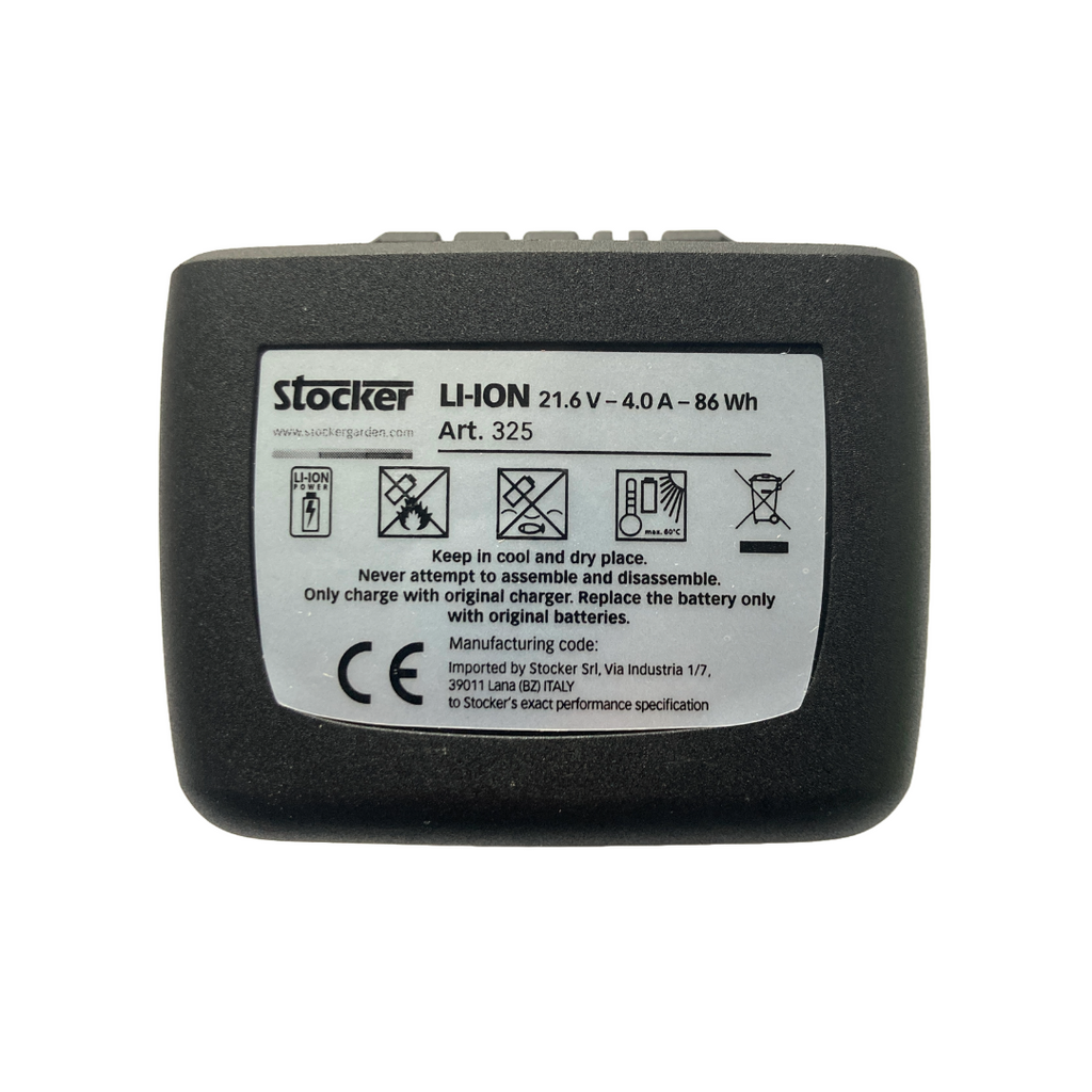 STOCKER BATTERIA ORIGINALE MAGMA SYSTEM 21V 4Ah FORBICE PER MOTOSEGA GEYSER 25L6
