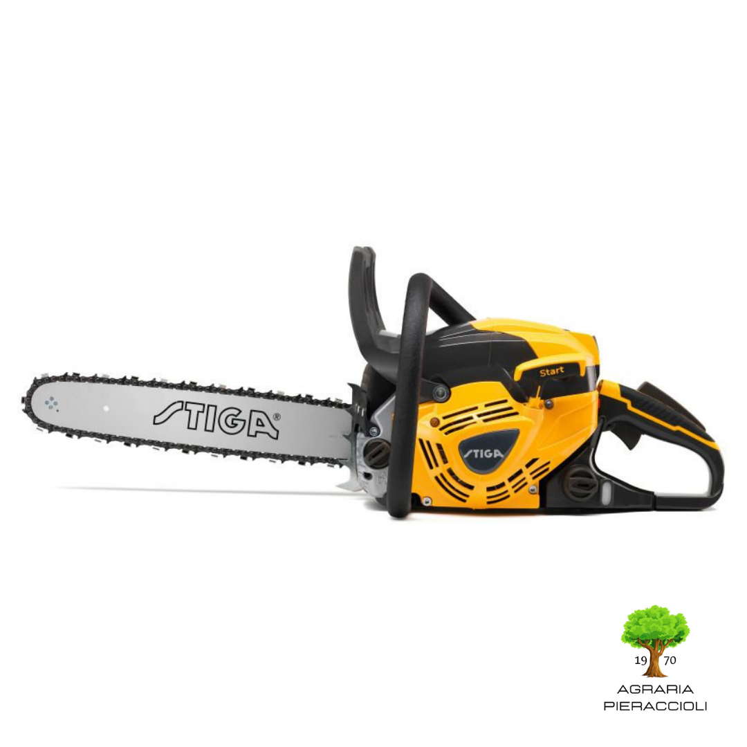 MOTOSEGA A SCOPPIO STIGA SP 466 (18") DA 46,5cc 2,1Kw LUNGHEZZA LAMA 45 cm 4