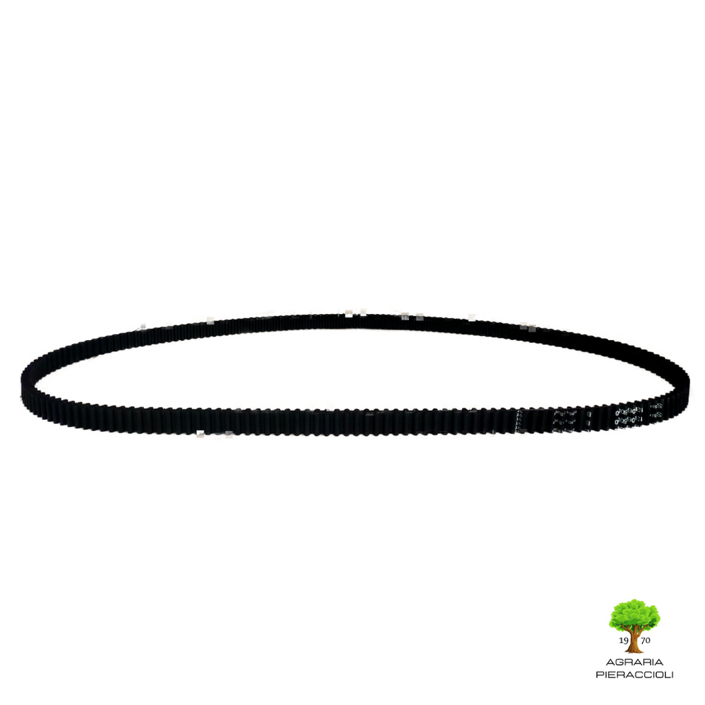 CINGHIA STIGA 135065605/0 DENTATA RICAMBIO ORIGINALE PER TRATTORINI PIATTO 102cm2