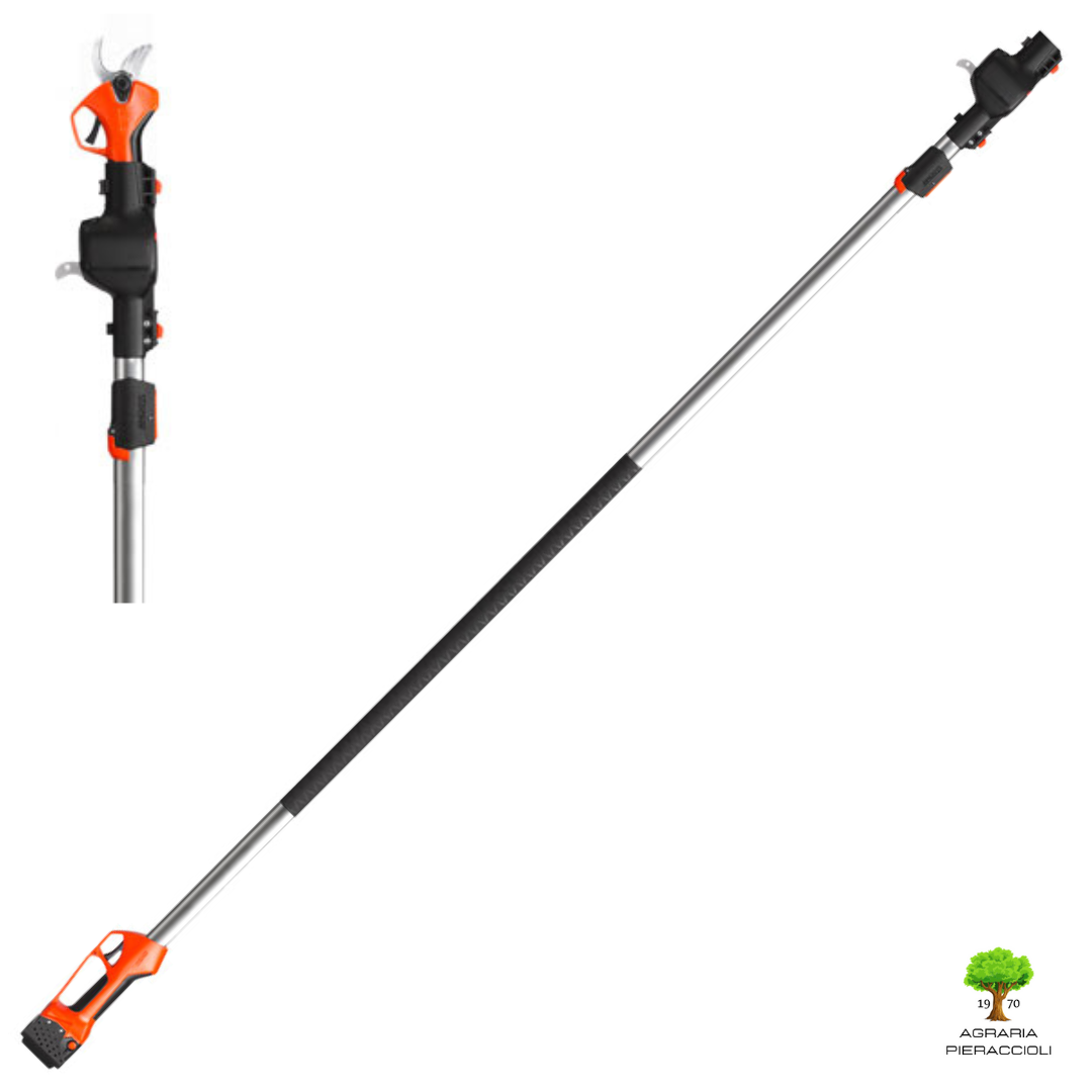 MANICO TELESCOPICO STOCKER 225cm X FORBICE MAGMA E35 MOTOSEGHE MAGMA 100 150 2001