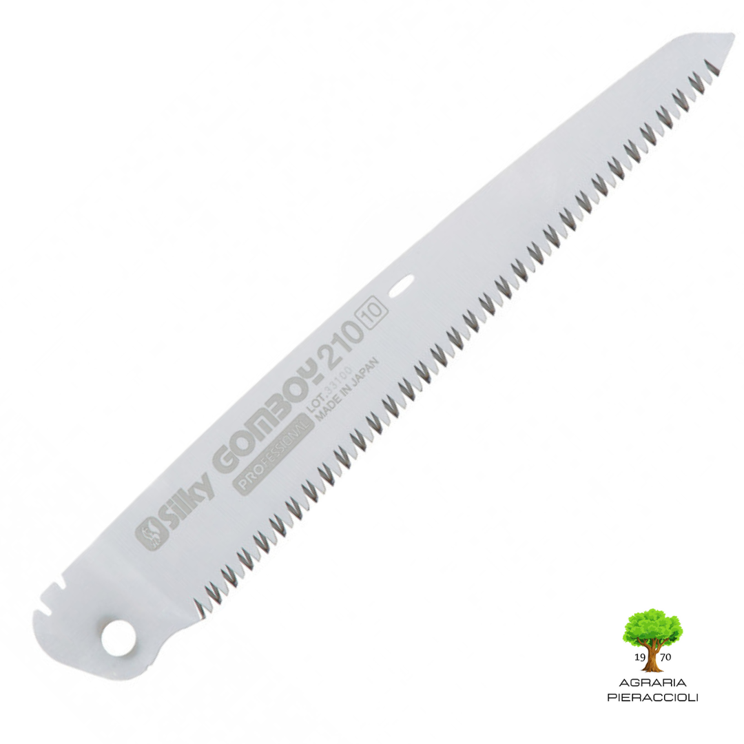 LAMA RICAMBIO ORIGINALE SILKY GOMBOY 210 10 DENTI 30mm Ø 105mm MOD. 121-210