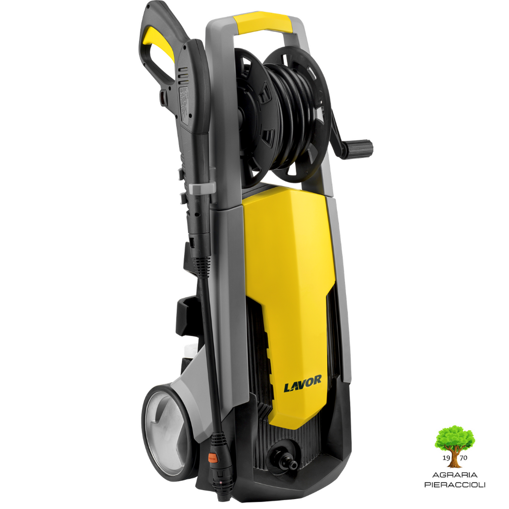 IDROPULITRICE LAVOR CROSS 145 LAVASUPERFICI 145bar + AVVOLGITUBO E ACCESSORI 1