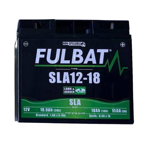 BATTERIA AGM GEL PER AVVIAMENTO TRATTORINI 12Volt /18Ah RICAMBIO FATTO IN EUROPA1