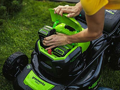 TOSAERBA RASAERBA GREENWORKS GD40LM46SP SEMOVENTE 40V CON KIT BATTERIA 4Ah3